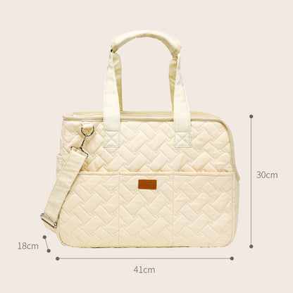 Breathable Pet Carrier: Spacious Dog & Cat Travel Bag