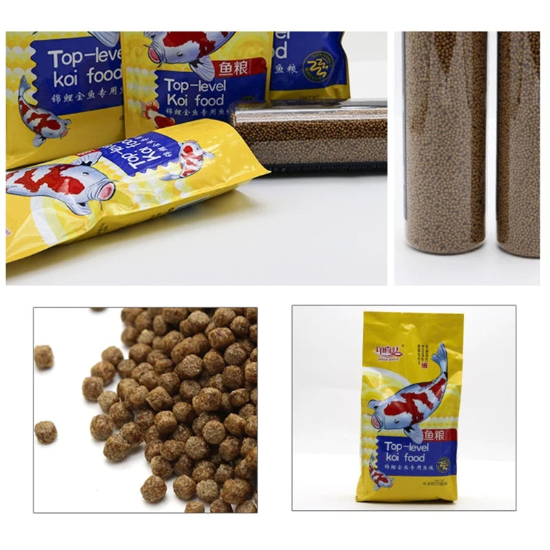 Color Enhancing Fish Pellets - Clear Water Formula, 120g