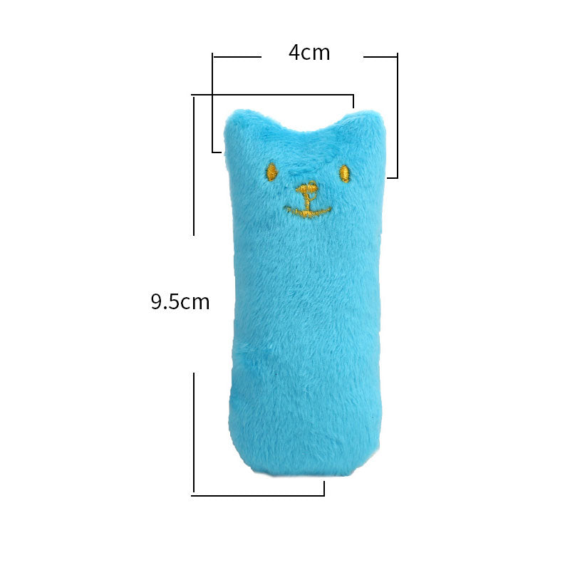 Teeth Grinding Catnip Toys - Interactive Plush for Cats