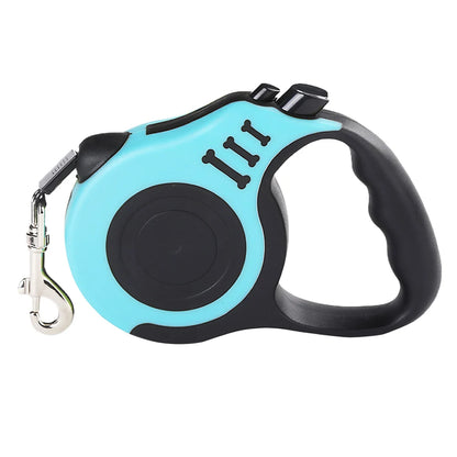 Retractable Dog Leash 5M for Small to Large Dogs - Hiking Ready