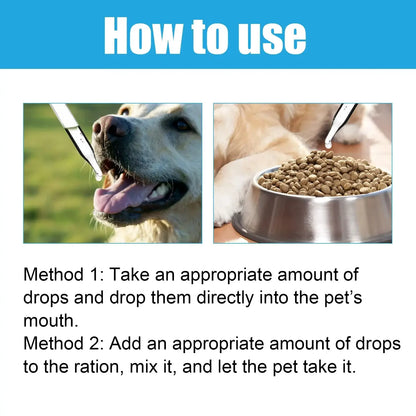 Pet Cough Relief Drops – Throat Soothing Formula for Dogs and Cats (60ml)
