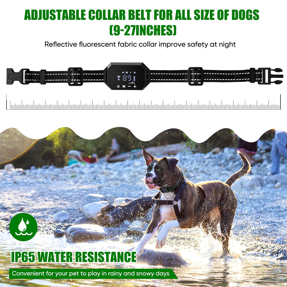 GPS Wireless Dog Fence - 1000m Range, Adjustable & Rechargeable