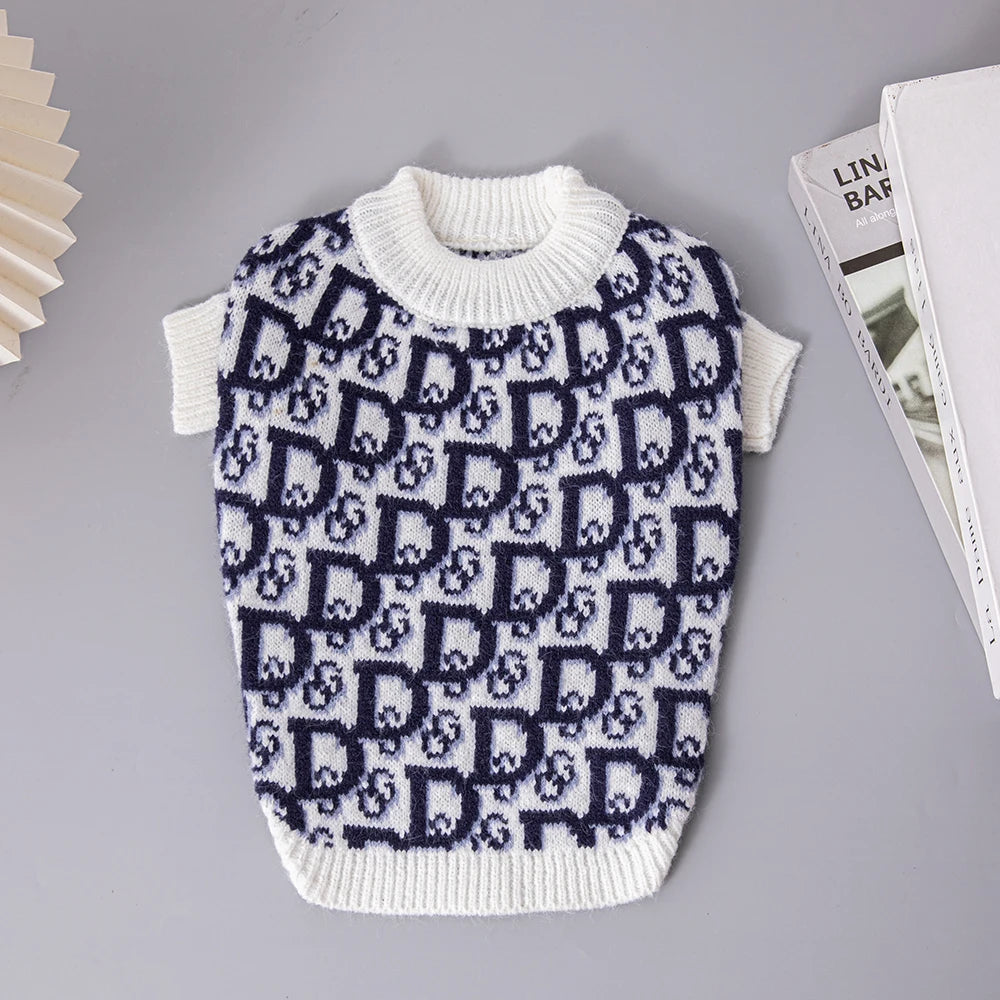 Pet Dog Cat Sweater - Luxury High Elastic Dog Clothes