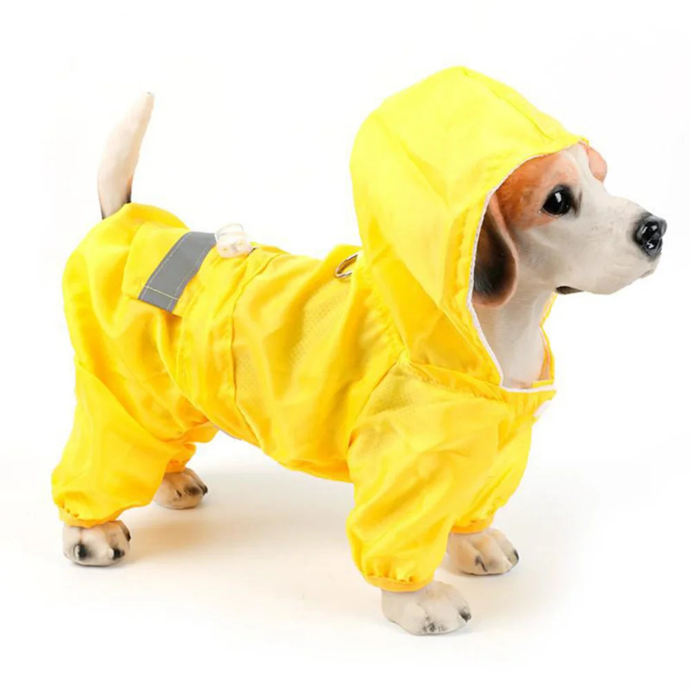 Pet Dog Raincoat Waterproof Jacket - XS to XXL Sizes