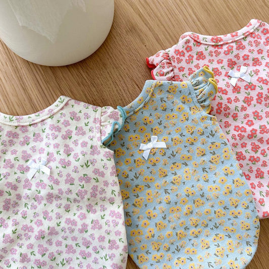 Pet Dog Vest Summer Floral T-Shirt for Chihuahua, Pug & More