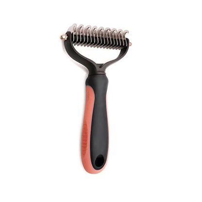 Dog Cat Hair Removal Comb - Grooming & Dematting Brush