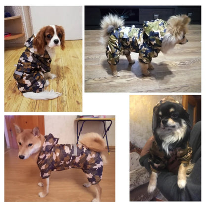Pet Dog Raincoat Waterproof Jacket - XS to XXL Sizes